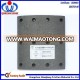 High Performance WVA 19939 Brake Shoe Lining for Volvo truck