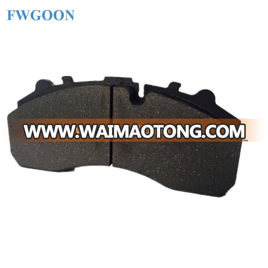 2017 ISO/TS16949 Top Quality WVA29087 29108 semi-metallic front truck China factory manufacturers Brake Pad For BUS